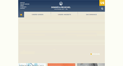 Desktop Screenshot of donner-reuschel.de